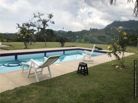 venta de casa campestre en el arenillo