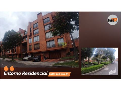 venta hermoso apto sta barbara 135 m2 3 alcobas remodelado