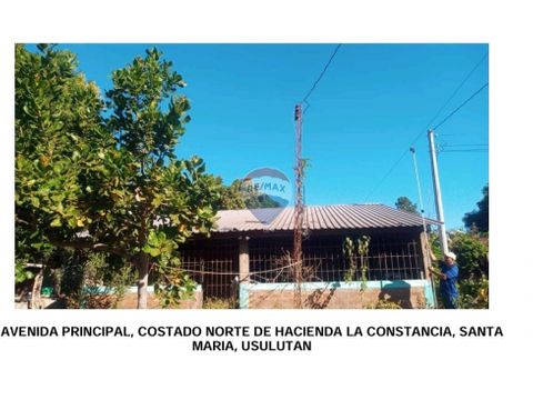 terreno semi urbano de 14 manzana en santa maria usulutan