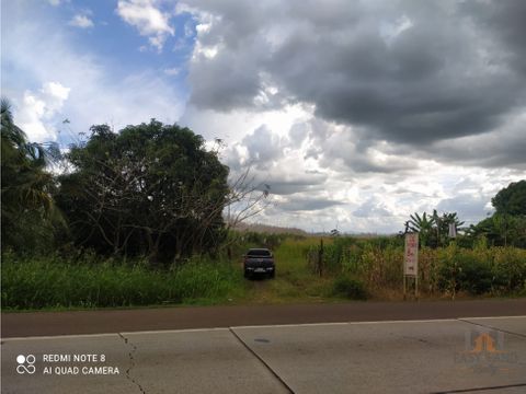 vendo espectacular terreno en la via panamericana a 5 min de santiago