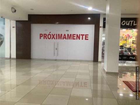 se alquila local comercial en los andes mall 70 m2 1200