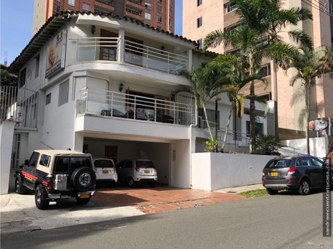 grandiosa casa para negocio en el poblado medellin venta o renta