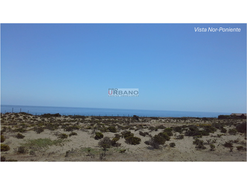 parcela con vista al mar en huentelauquen