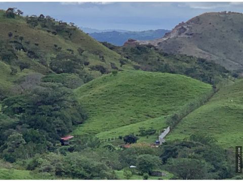 lote con vista al mar en san pedro de turrubares