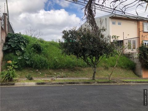 lote en residencial en granadilla curridabat