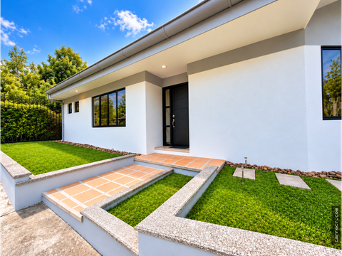 casa de un nivel en residencial san juan de tres rios