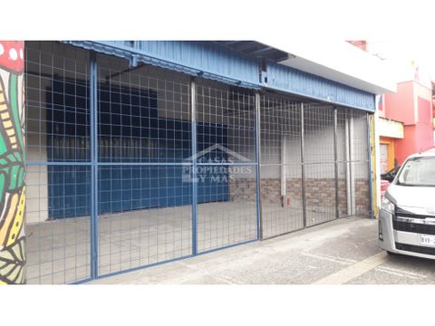 alquiler local comercial o bodega tibas centro