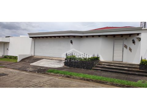 venta de casa de una planta en residencial montenegro alajuela