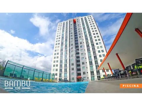 se vende apartamento amoblado en torre en lagunilla de heredia