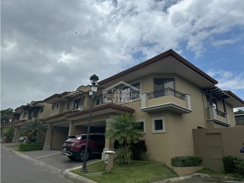 casa en alquiler amoblada en escazu