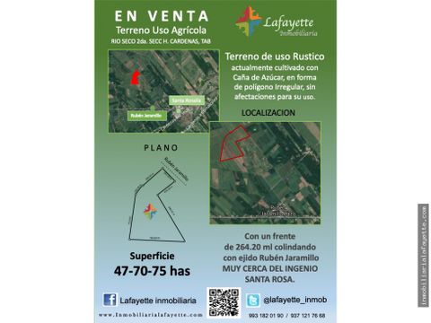 terreno en venta