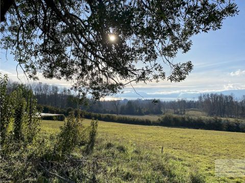 maravillosa parcela en venta en pucon con vista panoramica al lago