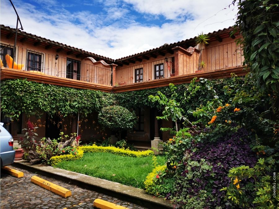 apto de dos habitaciones dentro de residencial en antigua guatemala