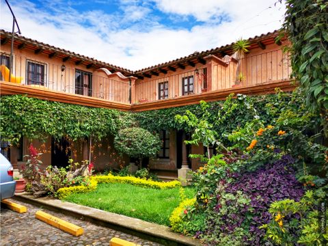 en venta apartamento de dos habitaciones en antigua guatemala
