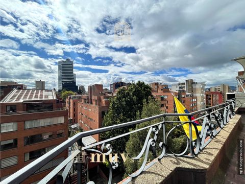 venta bogota apto ph con terraza chico norte penthouse buen tamano