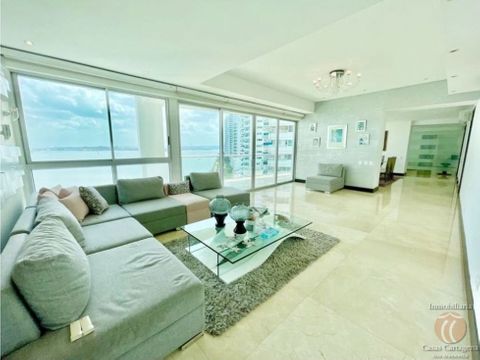 venta apartamento 4 habitaciones en grand bay cartagena frente bahia