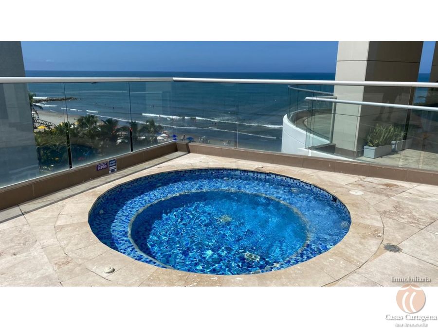 venta apartamento de 3 alcobas palmetto eliptic vista al mar cartagena