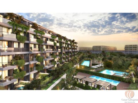 venta de apartamento 1 alcobas estudio morros park cartagena