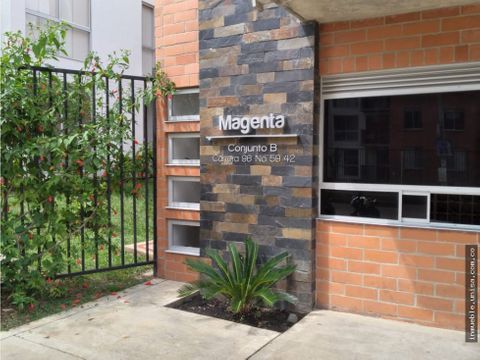 alquiler apartamento 3er piso conjunto magenta valle del lili