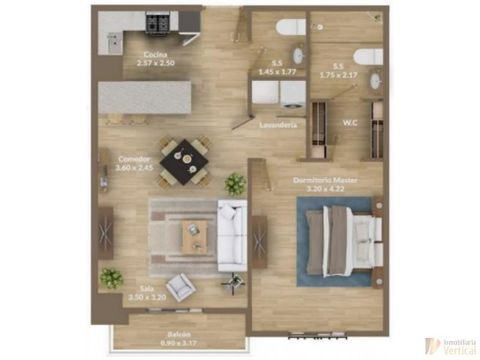 apartamento en venta 1 habitacion zona 15
