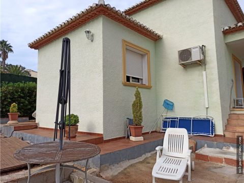 venta chalet independiente en pedreguer