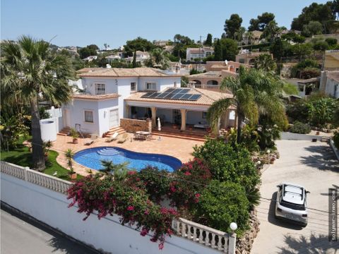 venta hermosa villa en benissa