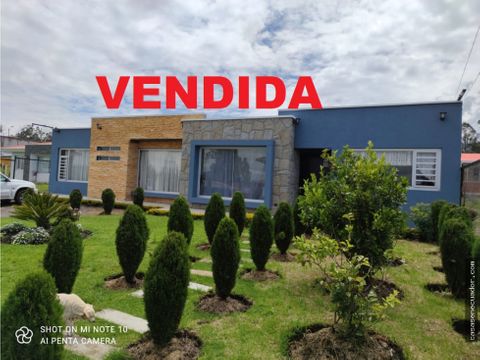 vendo hermosa casa conterreno en yanaturo 164000