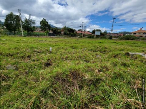 vendo terreno 750 mts en challuabamba 225000 neg