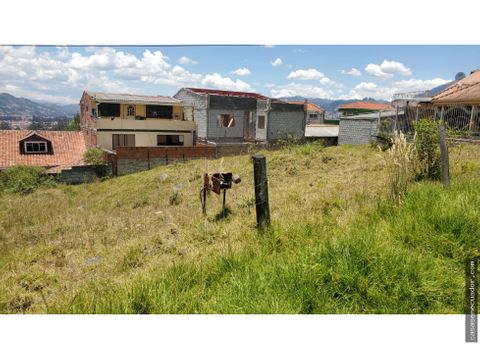 vendo terreno pencas altas 269 mts 55000 neg cuenca