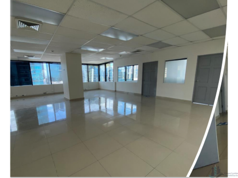 oficina de 481 m2 en calle 50 credicorp bank