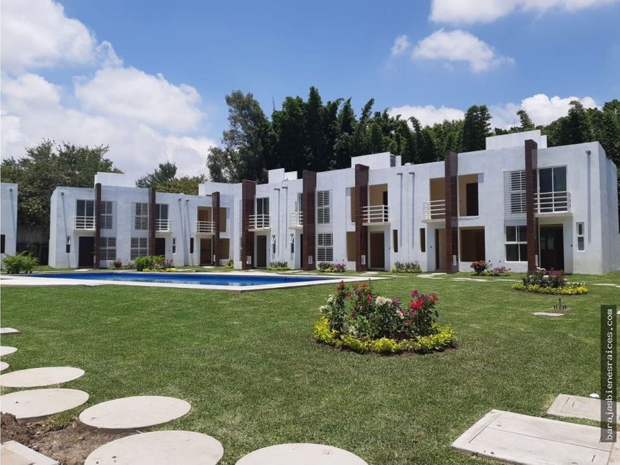 casas nuevas con alberca y roof garden en venta jiutepec morelos