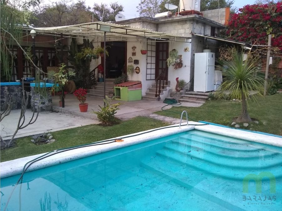 venta de casa de descanso en xochitepec morelos