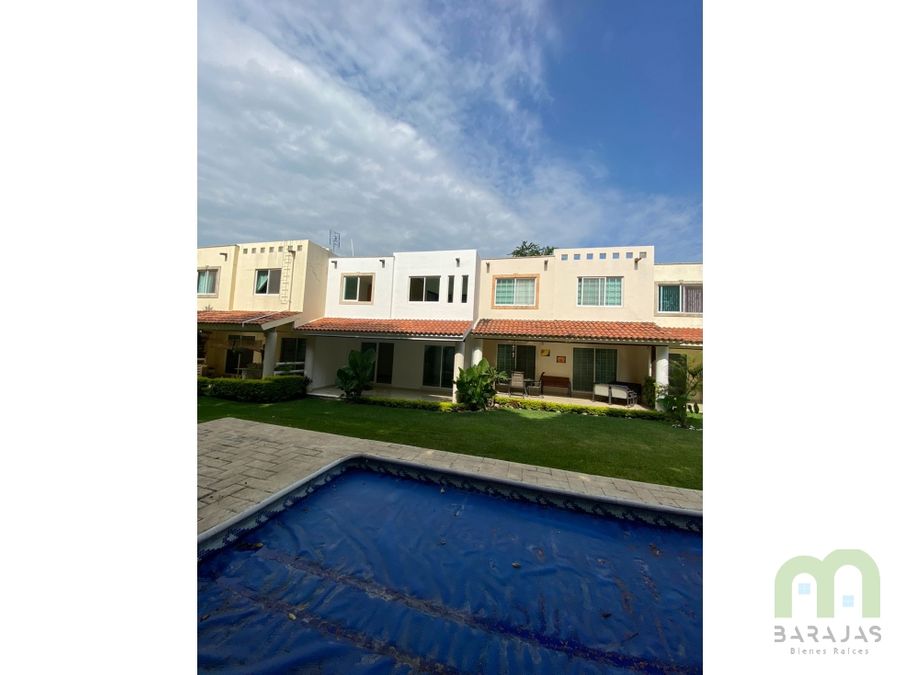 venta de casas nuevas con alberca en condominio ubicado en jiutepec