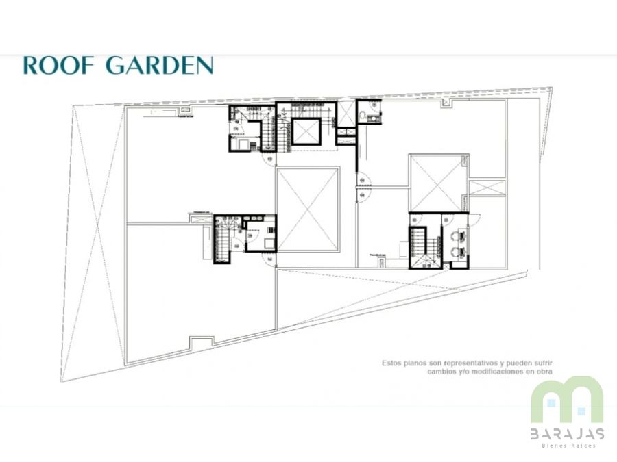 departamentos con roof garden privado en delegacion miguel hidalgo