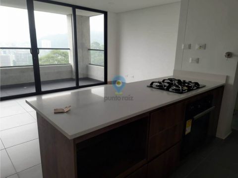 apartamento en arriendo en el poblado sector tesoro para estrenar