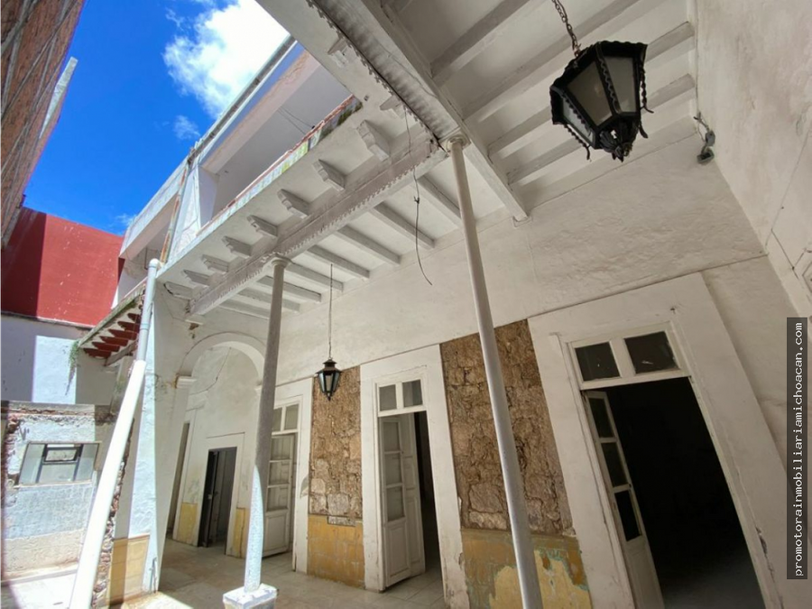 edificio para restaurar centro historico de morelia