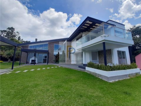 casa campestre en rionegro para la venta en parcelacion