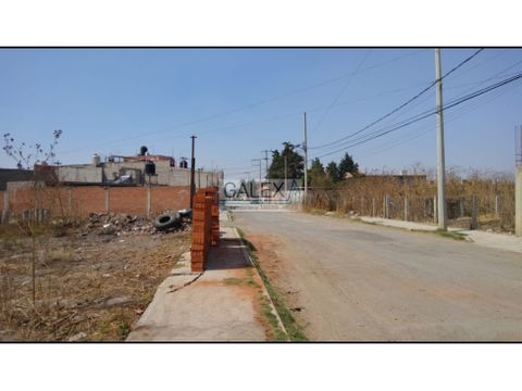 venta de terreno en chalco 5200 mts cuautzingo estado de mexico