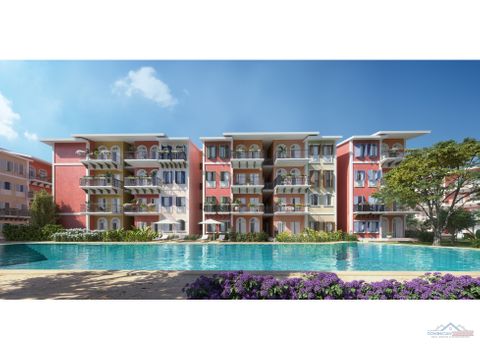 apartamentos reserva real estilo italia en cocotal punta cana