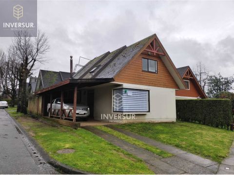 venta de casa en barrio el bosque valdivia region de los rios