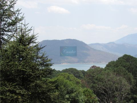 terreno en avandaro con vista al lago