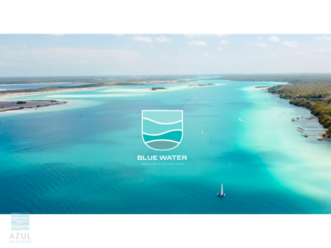 blue water