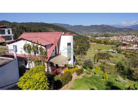 vendo linda casa lote en tibasosa boyaca 1925 m2 vista panoramica