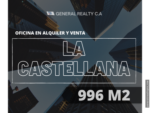 oficina en venta yo alquiler la castellana 996 m2