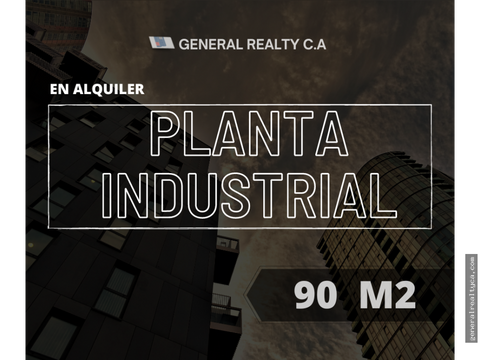 planta industrial en alquiler guaicay 90 m2