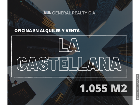 oficina en venta y alquiler 1055 m2 la castellana