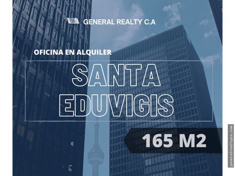 alquiler de oficina santa eduvigis 165 m2