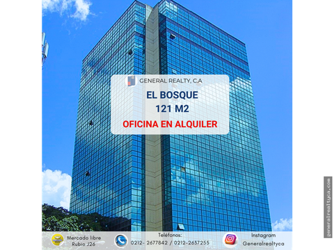 oficina en alquiler 121 m2 el bosque