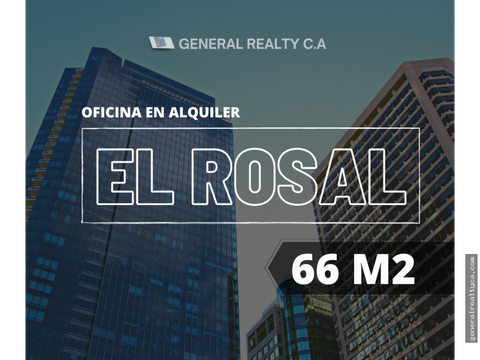 oficina en alquiler de 66 m2 el rosal