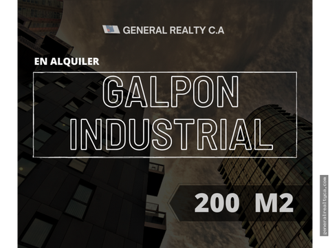 galpon industrial 200 m2 la california